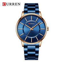 Cargar imagen en el visor de la galería, RELOJ  PARA HOMBRE CURREN  CUR8385BL - DORADO
