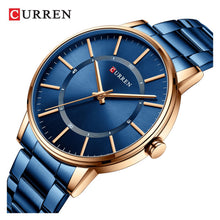 Cargar imagen en el visor de la galería, RELOJ  PARA HOMBRE CURREN  CUR8385BL - DORADO

