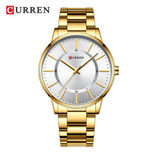 Cargar imagen en el visor de la galería, RELOJ  PARA HOMBRE CURREN  8385GD - DORADO
