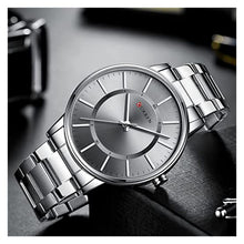 Cargar imagen en el visor de la galería, RELOJ  PARA HOMBRE CURREN  8385SL - PLATEADO
