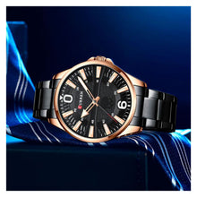 Cargar imagen en el visor de la galería, RELOJ  PARA HOMBRE CURREN  8389BKRG - NEGRO
