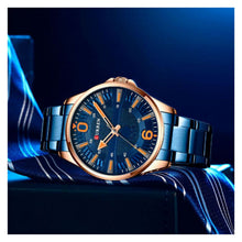 Cargar imagen en el visor de la galería, RELOJ  PARA HOMBRE CURREN  8389BL - AZUL
