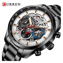 Cargar imagen en el visor de la galería, RELOJ  PARA HOMBRE CURREN  8391BK - NEGRO
