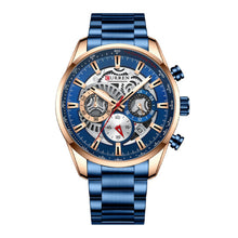 Cargar imagen en el visor de la galería, RELOJ  PARA HOMBRE CURREN  8391BL - AZUL
