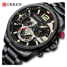 Cargar imagen en el visor de la galería, RELOJ  PARA HOMBRE CURREN  CUR8395BK - NEGRO
