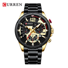 Cargar imagen en el visor de la galería, RELOJ  PARA HOMBRE CURREN  CUR8395BKGL - NEGRO
