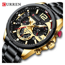 Cargar imagen en el visor de la galería, RELOJ  PARA HOMBRE CURREN  CUR8395BKGL - NEGRO
