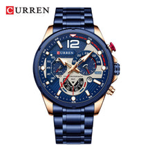 Cargar imagen en el visor de la galería, RELOJ  PARA HOMBRE CURREN  8395BL - AZUL
