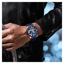 Cargar imagen en el visor de la galería, RELOJ  PARA HOMBRE CURREN  8395BL - AZUL
