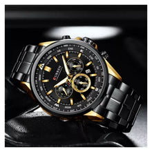Cargar imagen en el visor de la galería, RELOJ  PARA HOMBRE CURREN  CUR8399BK - NEGRO
