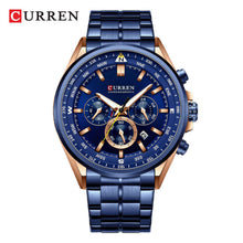 Cargar imagen en el visor de la galería, RELOJ  PARA HOMBRE CURREN  8399BL - AZUL
