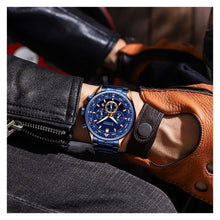 Cargar imagen en el visor de la galería, RELOJ  PARA HOMBRE CURREN  8399BL - AZUL
