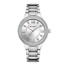Cargar imagen en el visor de la galería, RELOJ  PARA MUJER CURREN  9004SL - PLATEADO
