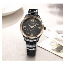 Cargar imagen en el visor de la galería, RELOJ  PARA MUJER CURREN  9009BK - NEGRO
