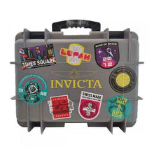 Cargar imagen en el visor de la galería, CAJA DE RELOJ INVICTA DIVE IMPACT DE 8 RANURAS CON DISEÑO DE PARCHE
