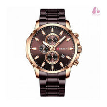 Cargar imagen en el visor de la galería, RELOJ  PARA HOMBRE CURREN 8348 KREC8128 - MARRÓN
