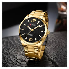 Cargar imagen en el visor de la galería, RELOJ  PARA HOMBRE CURREN 8434 KRED711801 - DORADO
