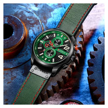 Cargar imagen en el visor de la galería, RELOJ CLÁSICO PARA HOMBRE CURREN 8393 KRED34010707 - VERDE

