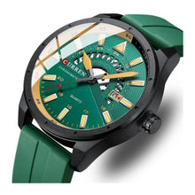 Cargar imagen en el visor de la galería, RELOJ CLÁSICO PARA HOMBRE CURREN KRED KRED5407 - VERDE
