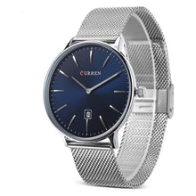 Cargar imagen en el visor de la galería, RELOJ  PARA HOMBRE CURREN 8302 KREB861903 - PLATEADO
