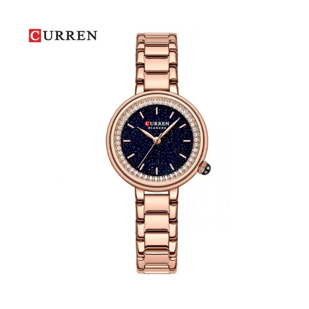 RELOJ  PARA MUJER CURREN 9089 KRED662001 - ORO ROSA