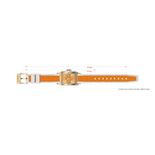 Cargar imagen en el visor de la galería, RELOJ CLÁSICO PARA MUJER INVICTA CUADRO 11582_OUT - BLANCO, NARANJA
