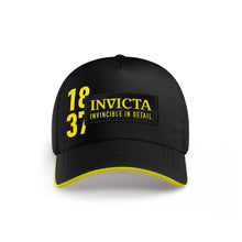 Cargar imagen en el visor de la galería, GEAR - INVICTA BASEBALL HAT - BLACK\/YELLOW
