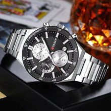 Cargar imagen en el visor de la galería, RELOJ  PARA HOMBRE CURREN KREE4102 8481 - PLATEADO
