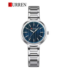 Cargar imagen en el visor de la galería, RELOJ  PARA MUJER CURREN 9109 KREE3802 - PLATEADO
