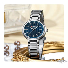 Cargar imagen en el visor de la galería, RELOJ  PARA MUJER CURREN 9109 KREE3802 - PLATEADO
