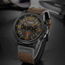 Cargar imagen en el visor de la galería, RELOJ  PARA HOMBRE CURREN M-8809 KREC080102 - MARRÓN

