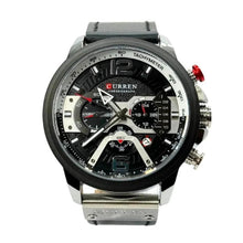 Cargar imagen en el visor de la galería, RELOJ CLÁSICO PARA HOMBRE CURREN CHRONOGRAPH KREC57190101 - NEGRO
