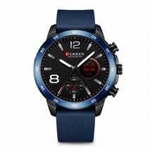 Cargar imagen en el visor de la galería, RELOJ DEPORTIVO PARA HOMBRE CURREN BUSINESS KRED5705 - AZUL

