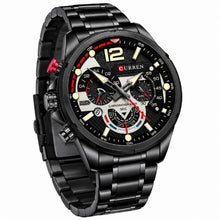 Cargar imagen en el visor de la galería, RELOJ CLÁSICO PARA HOMBRE CURREN BUSINESS KRED530101 - NEGRO
