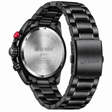 Cargar imagen en el visor de la galería, RELOJ CLÁSICO PARA HOMBRE CURREN BUSINESS KRED530101 - NEGRO
