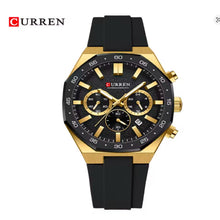 Cargar imagen en el visor de la galería, RELOJ DEPORTIVO PARA HOMBRE CURREN 8489 KREE4405 - NEGRO
