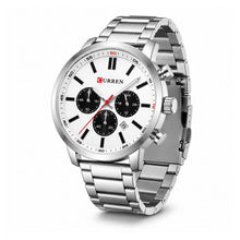 Cargar imagen en el visor de la galería, RELOJ  PARA HOMBRE CURREN LUXURY KREC101902 - PLATEADO
