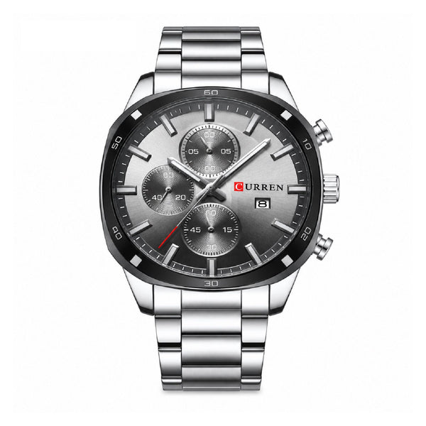 RELOJ  PARA HOMBRE CURREN 8490 KREE4202 - PLATEADO