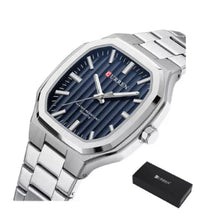 Cargar imagen en el visor de la galería, RELOJ  PARA HOMBRE CURREN 8458 KREE0502 - PLATEADO
