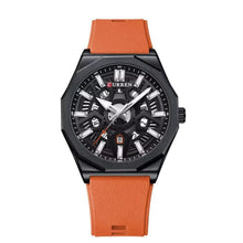 Cargar imagen en el visor de la galería, RELOJ DEPORTIVO PARA HOMBRE CURREN 8437 KRED8505 - NARANJA
