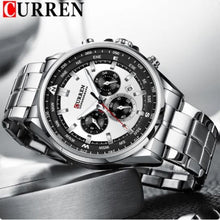 Cargar imagen en el visor de la galería, RELOJ  PARA HOMBRE CURREN 8399 KRED311902 - PLATEADO

