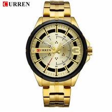 Cargar imagen en el visor de la galería, RELOJ  PARA HOMBRE CURREN 8333 KREC5518 - DORADO
