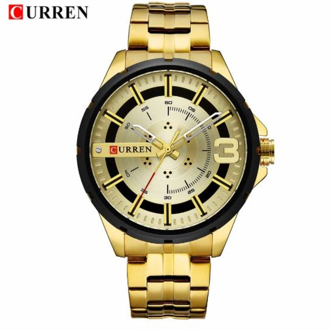 RELOJ  PARA HOMBRE CURREN 8333 KREC5518 - DORADO