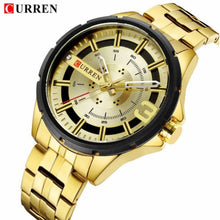 Cargar imagen en el visor de la galería, RELOJ  PARA HOMBRE CURREN 8333 KREC5518 - DORADO
