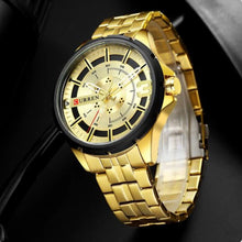 Cargar imagen en el visor de la galería, RELOJ  PARA HOMBRE CURREN 8333 KREC5518 - DORADO
