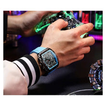 Cargar imagen en el visor de la galería, RELOJ DEPORTIVO PARA HOMBRE CURREN 8443 KRED8703 - CELESTE
