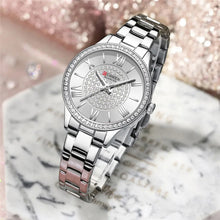 Cargar imagen en el visor de la galería, RELOJ  PARA MUJER CURREN 9084 KRED5191919 - PLATEADO
