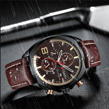 Cargar imagen en el visor de la galería, RELOJ CLÁSICO PARA HOMBRE CURREN 8324 KREC540128 - MARRÓN
