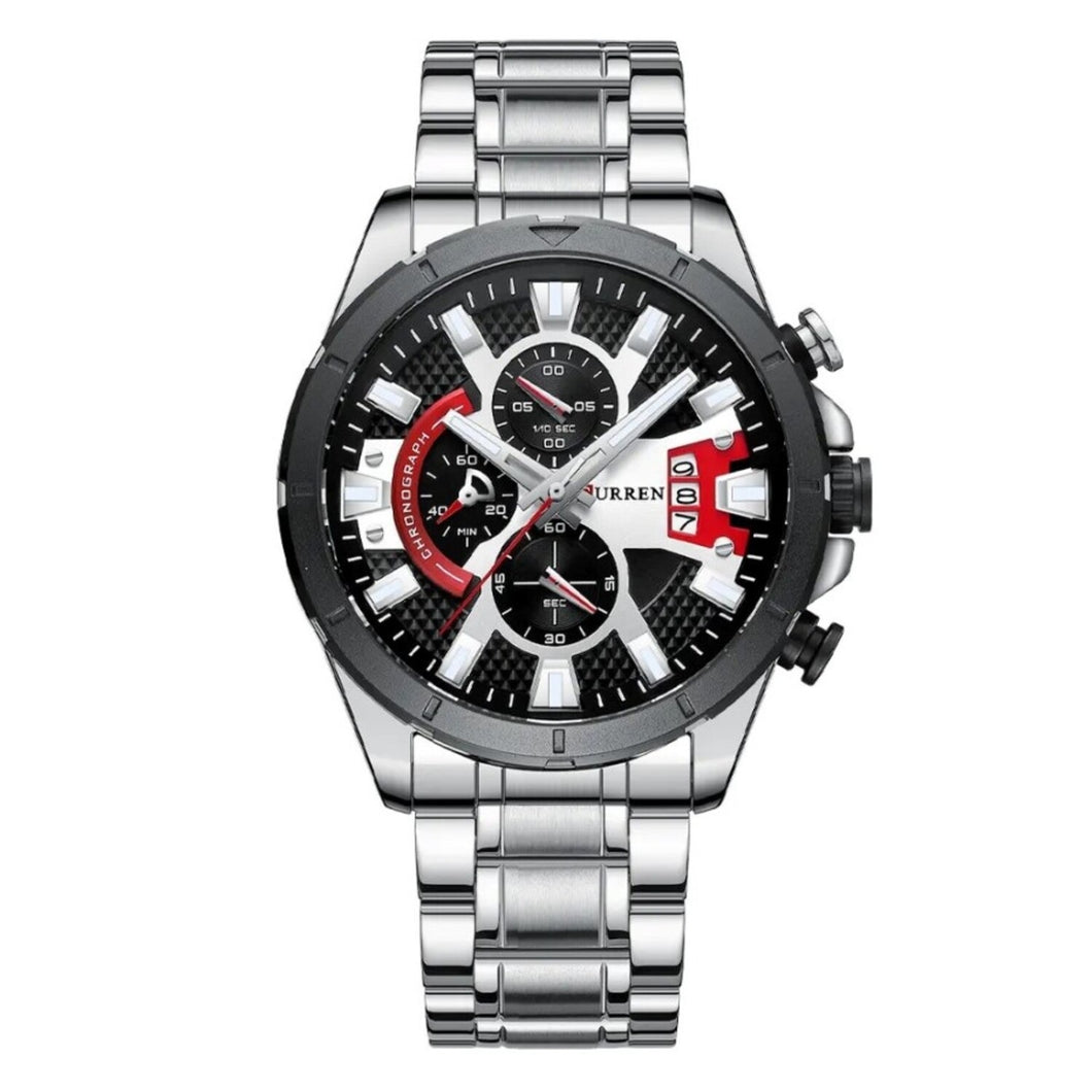 RELOJ  PARA HOMBRE CURREN 8401 KRED41901 - PLATEADO