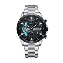 Cargar imagen en el visor de la galería, RELOJ  PARA HOMBRE CURREN 8402 KRED391901 - PLATEADO
